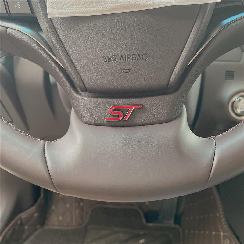 Ford Mondeo Fiesta Edge Kuga Focus ST Steering Wheel Decoration Badge Sticker