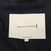 MACKINTOSH LM-015B Navy 100% Linen Hooded Coat Coat 34 NavyUsed