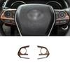 Steering Wheel For Toyota Camry 2018- Peach Wood Grain Control Button Cover