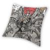 Eustass Captain Kid Pillowcase Polyester Linen Velvet Creative Zip Decorative Sofa Cushion Case