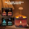 Fashion Volcano Designs Protable Humidifier 360ML Capacity Suitable for Dry Climates Enhances Indoor Air Quality