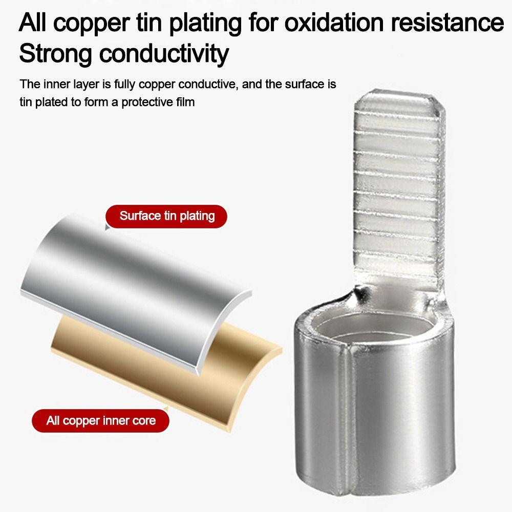 Copper Tin Plated C45 Contact Pin Pin-Shaped DZ47 Circuit Breaker Plug  Electrical