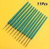 9/11Pcs Fine Detail Paint Brushes Set Miniature Tips Ergonomic Handle for Acrylic Oil Watercolor Painting Art Craft