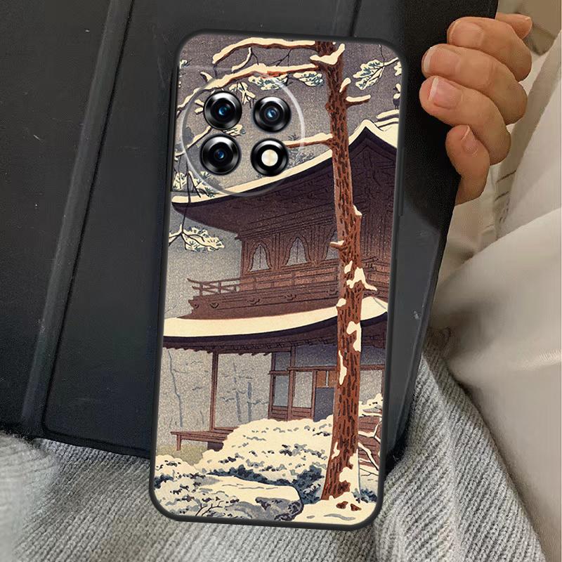 Ukiyo-e Japanese Art Case For OnePlus 13T 10T 8T 10R 12R 13R 15 13 12 11 10 9 Nord CE 5 2 3 4 Lite N20 N30 Cover