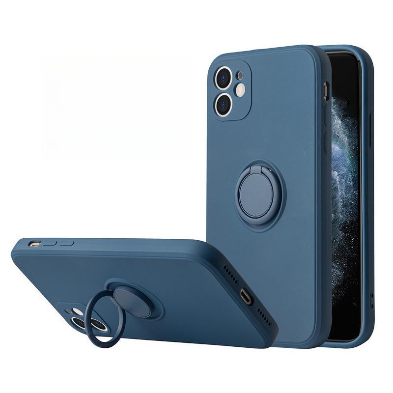 Suitable for Samsung S25Ultra Phone Case, S24FE Liquid Silicone Ring Bracket, Full Package, S10 Lens Case
