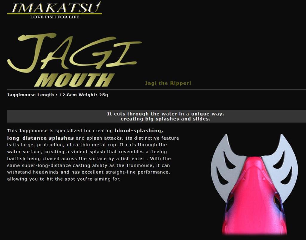 Imakatsu Jagi Mouth Floating Lure 80 (4272)