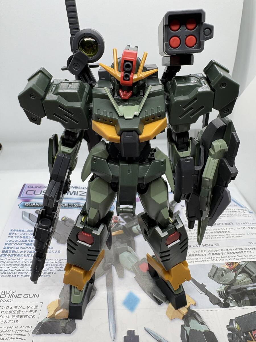 

[USED]Gunpla Z HGGBB Gundam Breaker Battlogue 1/144 Gundam 00 Command Qan T Completed Model Kit Management Number G-052 зелёный