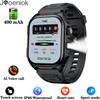 New Smart Watch Men 2.0" HD Screen LED Flashlight 400mAh Large Battery Heart Rate Outdoor Sport Waterproof BT Call Smartwatch