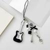 Fashionable Guitar Keychain Trendy Music Guitar Key Ornament for Girls and Women Add Charm to Everyday Accessories