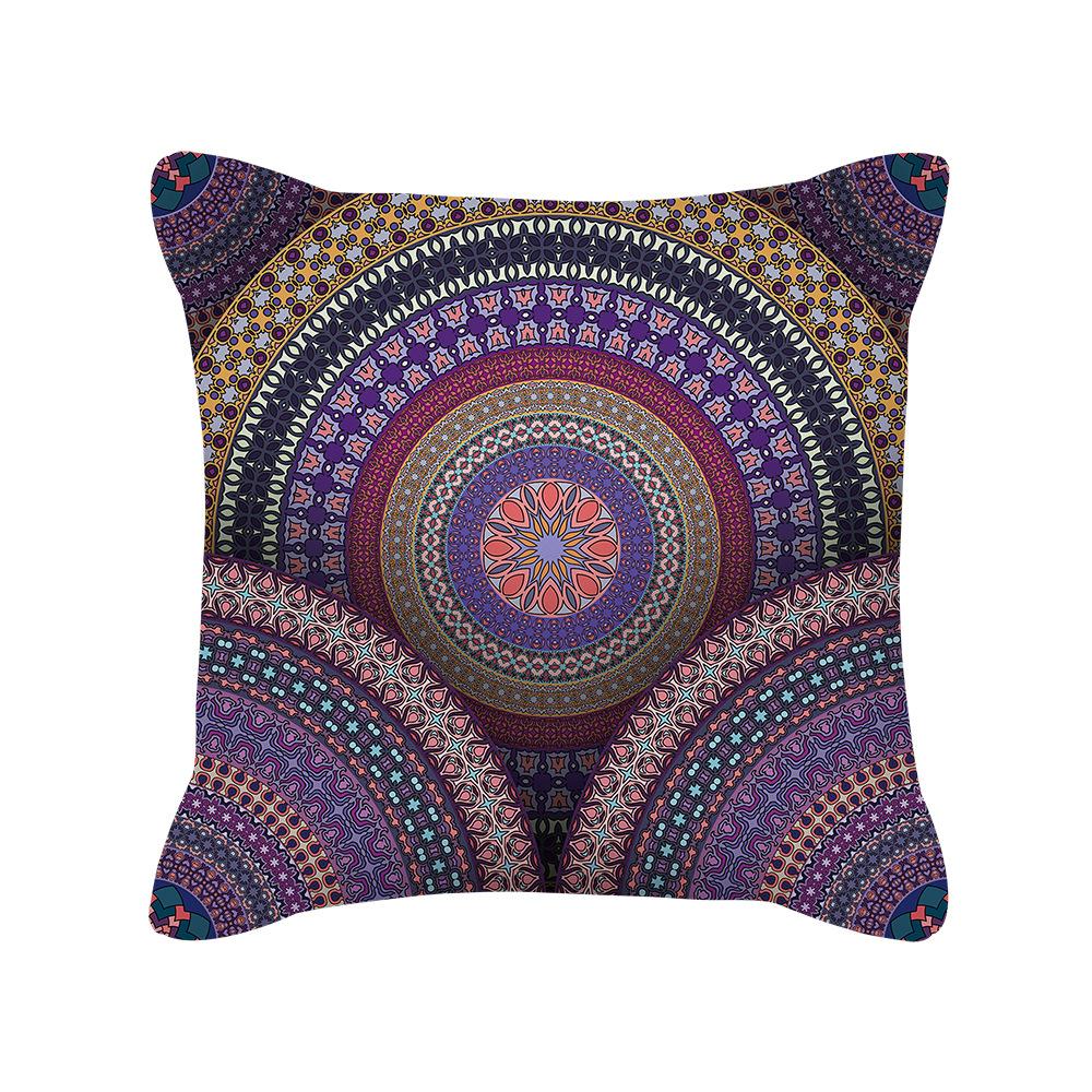 New Product Pillow Ins Nordic Style Geometric Pattern Plush Pillow Cover Sofa Cushion Cover
