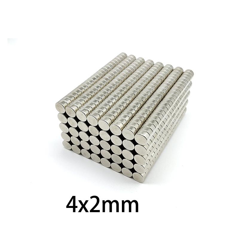20/50/100pcs Versatile Magnets 4mm x 2mm - All-Purpose Disc Magnets for Crafts, DIY Projects
