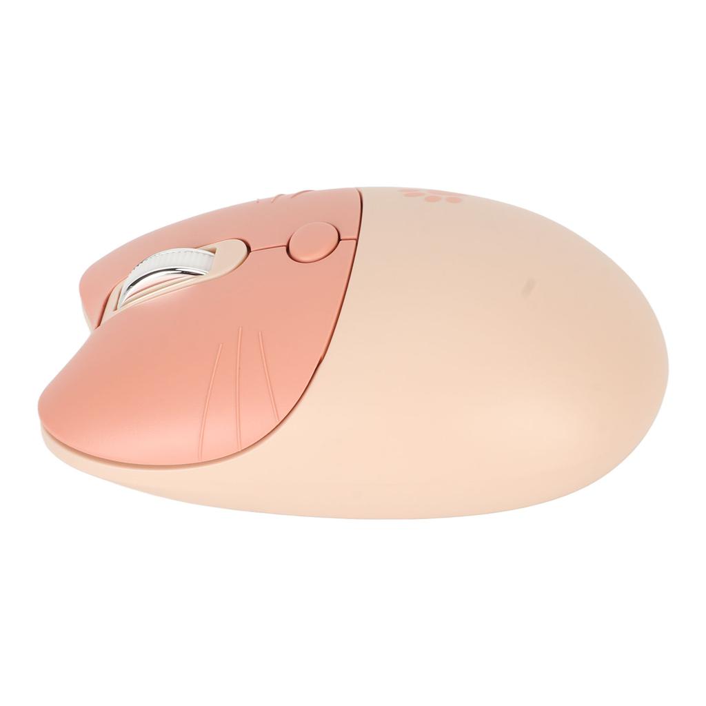 2.4G Cat Wireless Mouse Mute USB Receiver Cute Portable 3 Levels DPI Mouse for M3 Laptop Computor