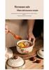 Chinese Retro Ceramic Single-Serve Stew and Soup Pot with Lid