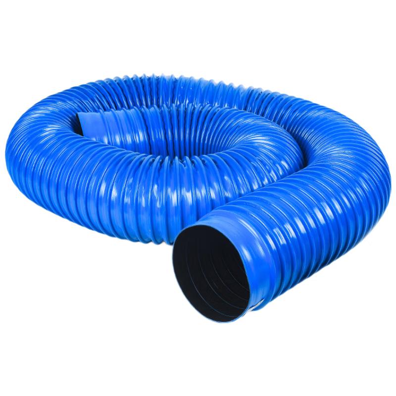 PVC Blue Corrugated Industrial Vacuum Hose