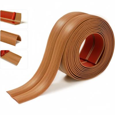 1PC 2/3metersX4cm Self-adhesive PVC Decorative Edge Strip Inner and Outer Corner Protection Strips, Used for Wall and Table