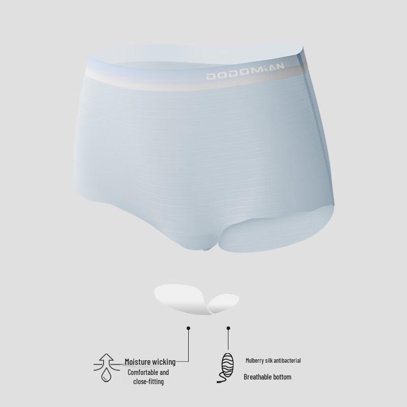 Duoduomian Women's Seamless High-Waist Underwear (3-Pack)