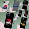 Sports Car JDM Drift Case For iPhone 17 Air 16 15 14 13 11 12 Pro Max Plus 12 13 Mini 16e 17 Pro Max Back Cover