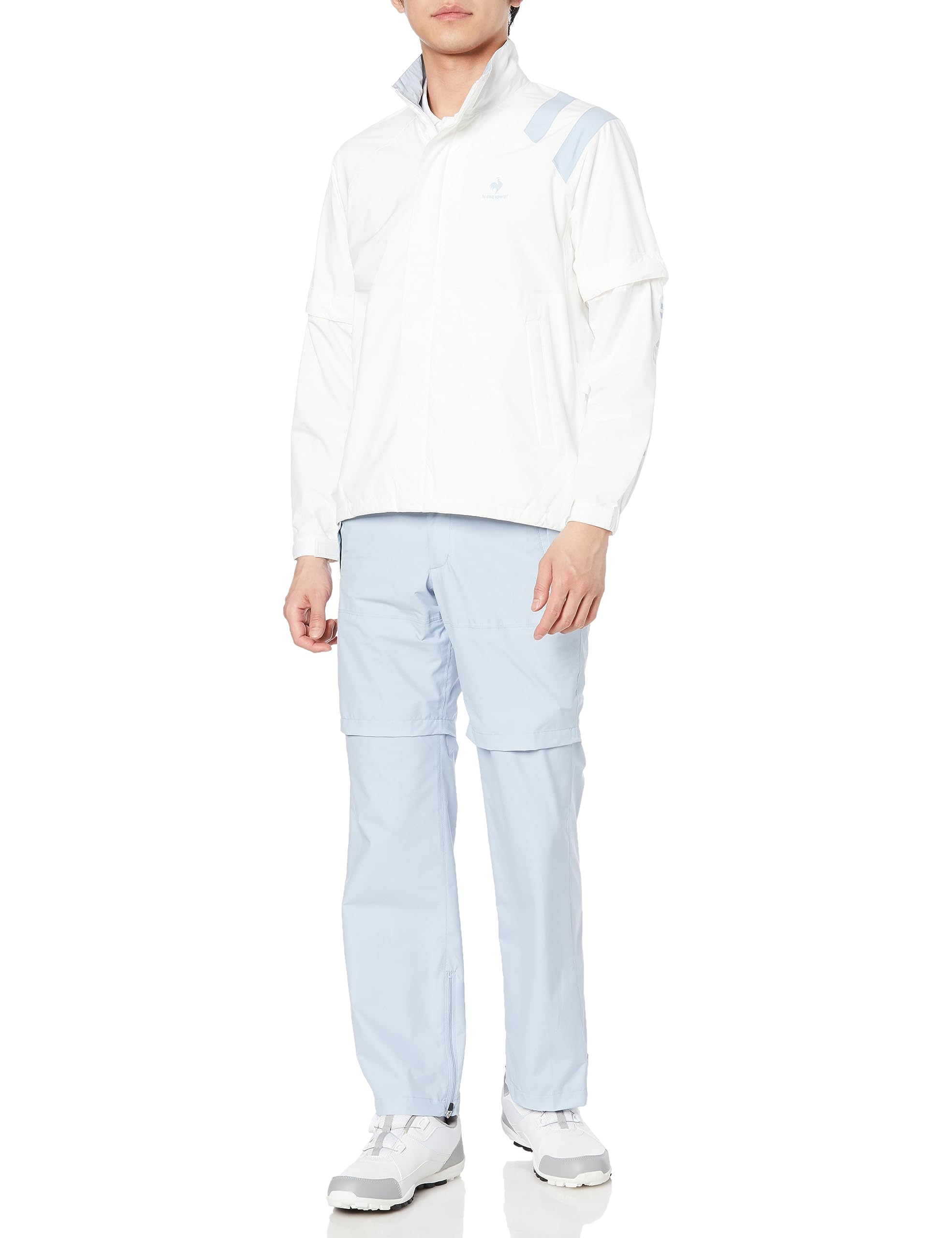 

Coq Sportif Golf Rain Wear Water Easy to Sleeves WH00 [Le Golf] [Доступные цвета] Легкий, дышащий, прочный, эластичный, подвижный, съемный,