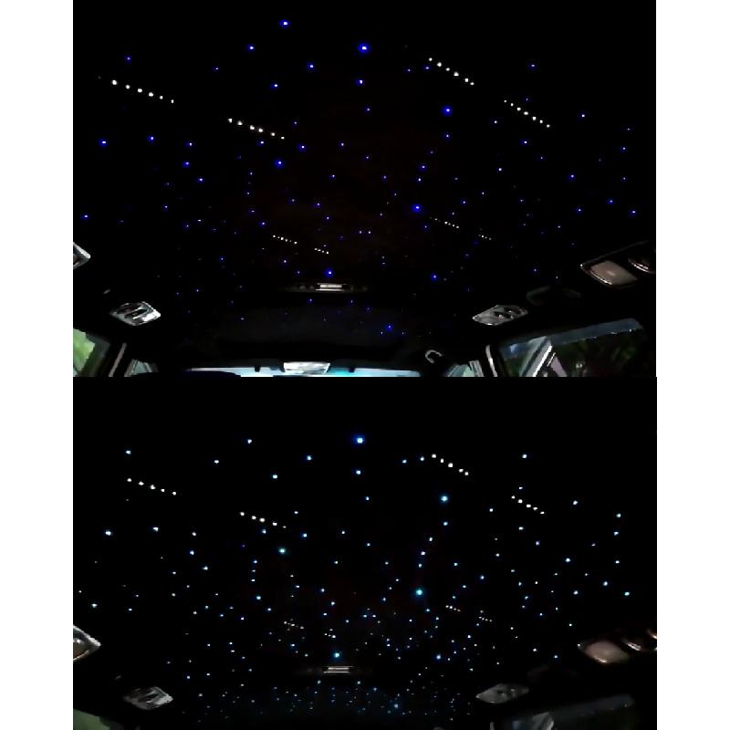 10W Auto Interior Stars Ceiling Lamp Fiber Optic Light 470X App Rf Music Control