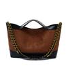 Premium commuter large-capacity bag women's 2025 new fashion chain shoulder bag go out to work tote bag