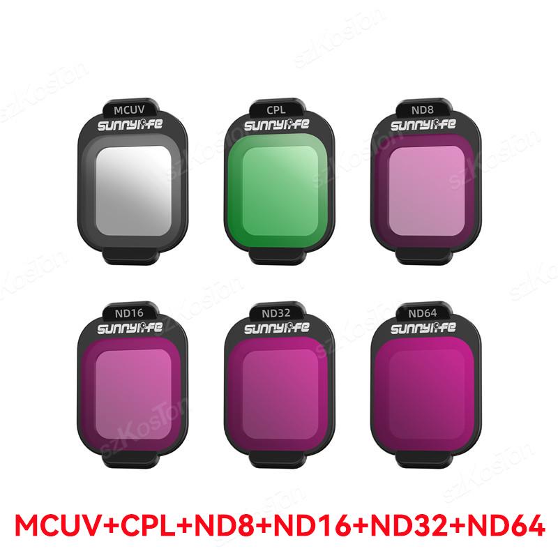 Lens Filter Kit For DJI Flip LITO X1 CPL UV ND8 ND16 ND11 ND61 ND Filters Lightweight Camera Fliter LITO Flip Drone Accessories