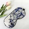 Pure Silk Eye Shading Mask Portable Night Eyepatch Soft Travel Blindfold  Night Sleep Relax Aid