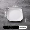 Commercial Melamine Square Plate