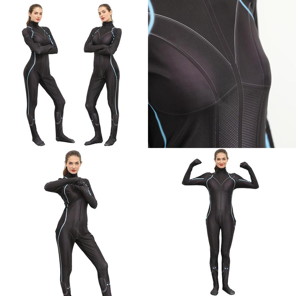 Exquisiter Black Widow Natasha Romanoff Kostüm-Jumpsuit für ultimatives Cosplay