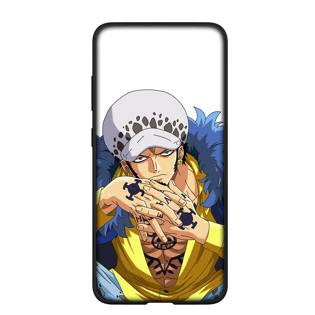 Phone Case for Samsung Galaxy S25 S24 S23 iPhone 16 15 Xiaomi Redmi Note 14 13 12 16E 8 X 11 Pro Max XR OPPO Moto One Piece Trafalgar Law Luffy Cover