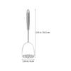 304 Stainless Steel Potato Sweet Garlic Masher Manual Kitchen Tool for Vegetables Fruits Kitchen Supplies