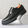 Fashion Summer New Designer White Air Mesh Breathable Thick-soled Height Increasing Shoes For Men Formal Wedding Prom Dress Footwear