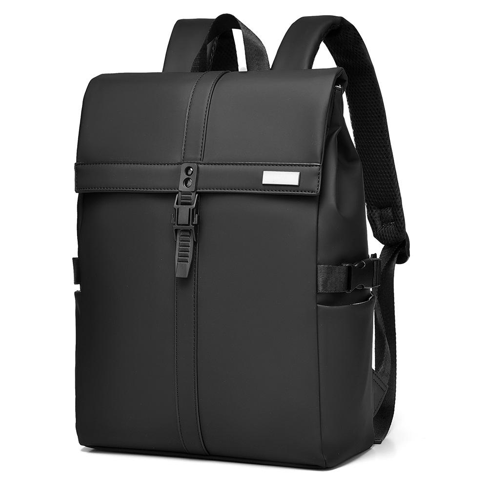Men's Backpack Trendy and High-end Casual Backpack Flip Simple Travel Backpack Men's Backpack