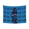VIKAMA Pink American Flag Tapestry Pop Music Idol Wall Decoration Bedroom Dormitory and Music Fan Room Decoration