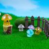 Unique Mushroom Decoration Ornaments for Fairy Garden or Terrarium Crafts 10PCS