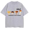 Divertenti Funghi MILF Mi Piace Raccogliere Magliette Grafiche Umorismo Battuta Y2k Uomo Donna Novità Magliette Cotone Casual Oversize