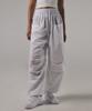 Teulimingbeodeu Round Rivet Nylon Set-Up Pants [ White ]
