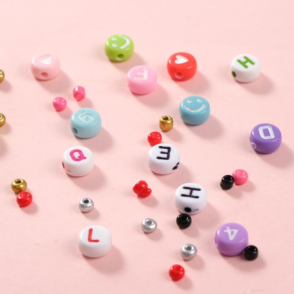 Children, Children'S Handmade Beaded Educational Toys, Bracelets, Necklaces, Beaded Diy Accessories