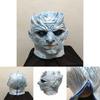 Atemberaubende Game of Thrones Weiße-Wanderer-Latexmaske für Kostümpartys des Nachtkönigs