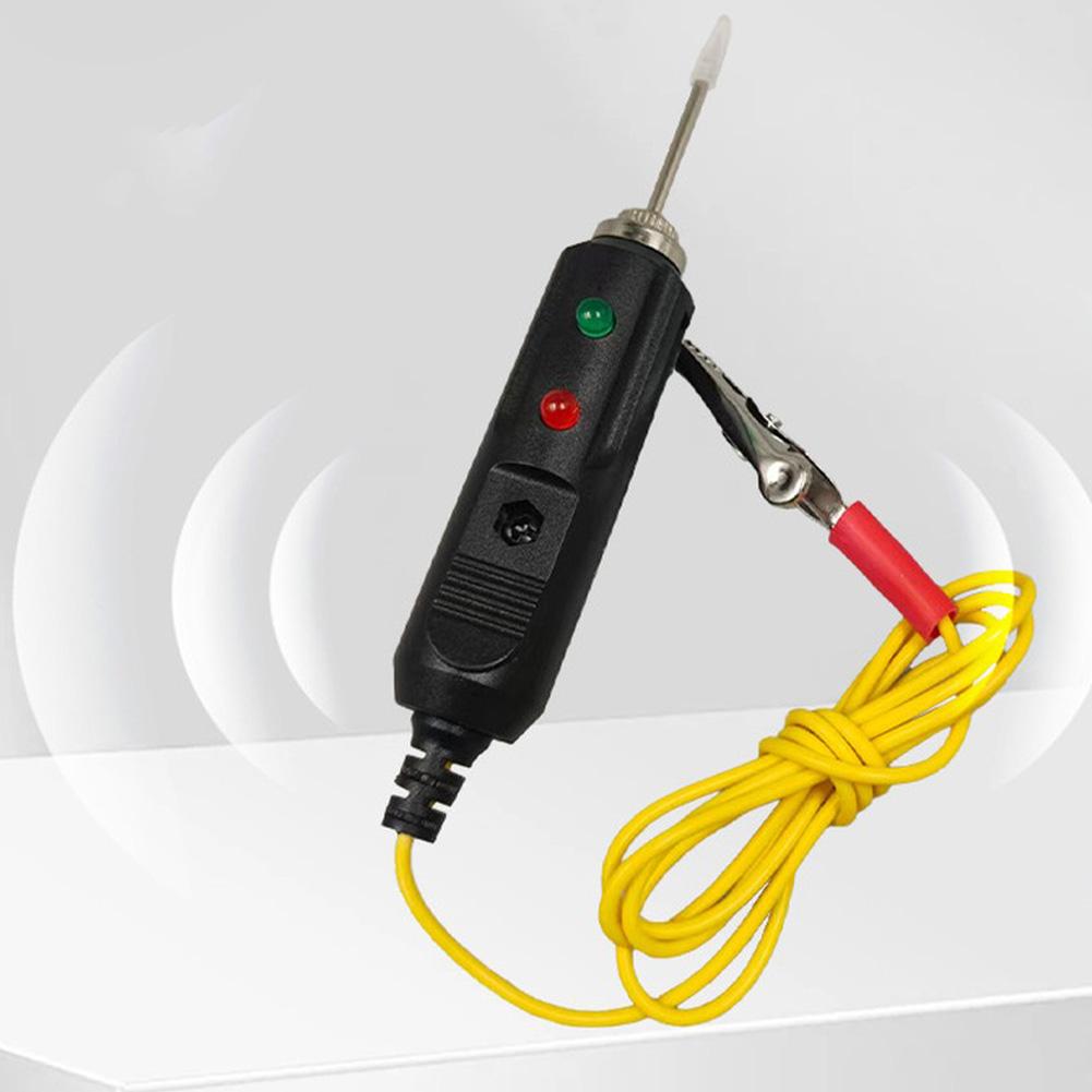 Metal Voltage Test 6-24V Adjustable Sensitivity Probe For Car Electrical System Live Neutral Wire Testing Indicator Tool