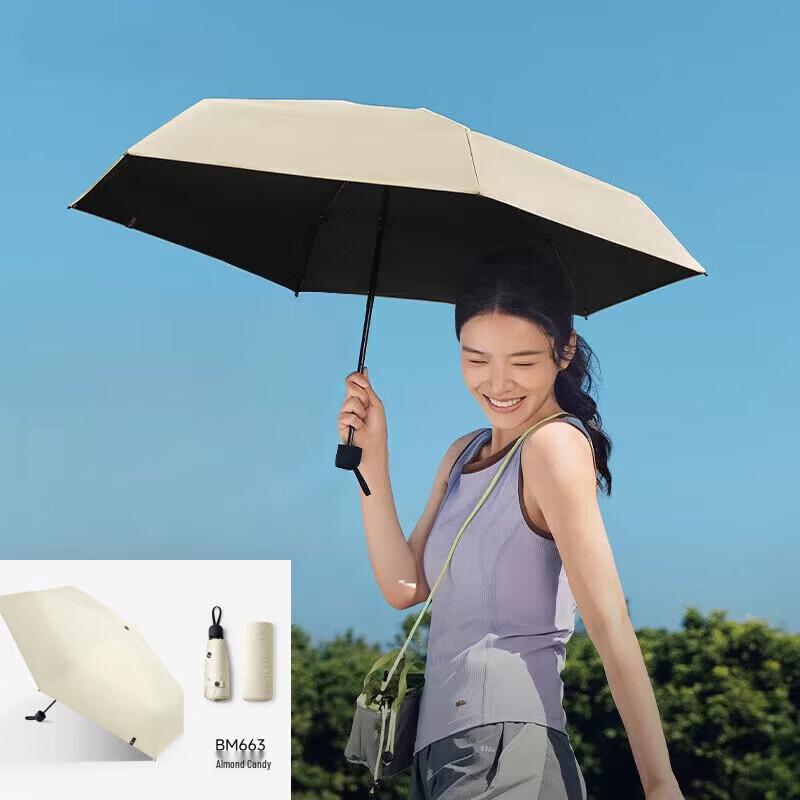 Banana Umbrella Compact Fully Automatic UV Sun/Rain Parasol
