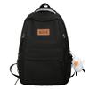 Student Schoolbag Women's Solid Color Backpack Men Large Capacity Middle School Students Third To Sixth Grade Backpack