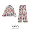 Style 2024 Summer New Arrival Women's Clothing Elegant Fashion European and American Style Fashion Positioning Linen Shirt High Waist Casual Pants