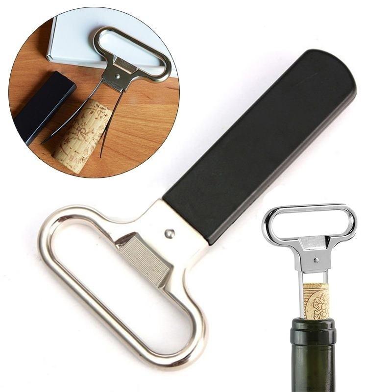 Professional Two-prong Red Wine Champagne Opener Wine Cork Puller