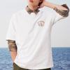 Converse T Shirts Men's White Crew Neck Moderate 10028727-A01