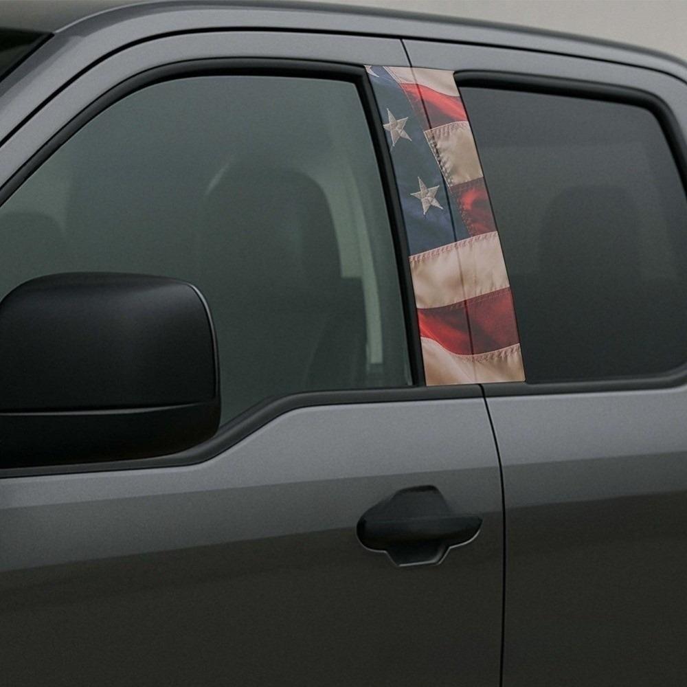 Креативная водонепроницаемая наклейка на стойку B DIY Защитная пленка Наклейки на стойки автомобиля Антицарапающаяся наклейка на стойку двери автомобиля для отделки двери