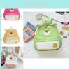 Adorable Cartoon Bear Kids Backpack For School With Breathable Nylon Material And Fun Design