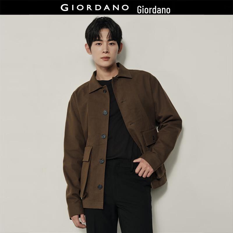

Giordano Men s Korean Style Cotton Workwear Jacket XL