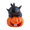 Jacks O Lanterns Light Up Halloween Pumpkin Decors Halloween Party Decorations with LED Light for Desk Table Decors