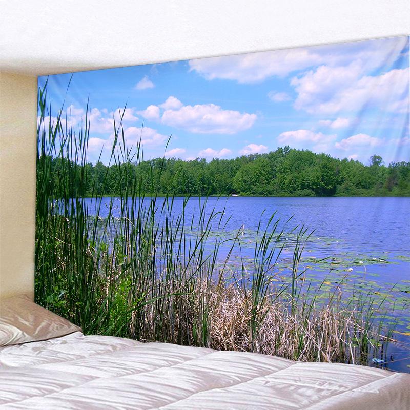 Nature Landscape Tapestry Beautiful Tropical Forest Wall Hanging Hippie Bedroom Living Room College Dorm Home Decorations