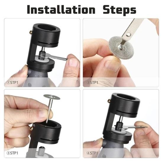 Electrode Sharpener Lightweight Aluminum TIG Tungsten Sharpener with Multi-Angle Grinding Tungsten Tip Sharpener Tool